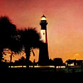 Tybee Island Lighthouse Painting by Blue Sky Tybee Island Lighthouse Painting by Blue Sky