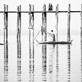 U-Bein Bridge Photograph by Arj Munoz U-Bein Bridge Photograph by Arj Munoz