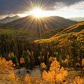 Uncompahgre Sunburst Panorama Photograph by Aaron Spong Uncompahgre Sunburst Panorama Photograph by Aaron Spong