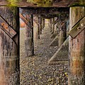 Under the Boardwalk Photograph by Jerry Abbott Under the Boardwalk Photograph by Jerry Abbott
