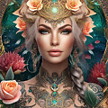 Undine Viking Mermaid Goddess by Alicia Kent