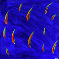 Upstream - Colorful Abstract Contemporary Acrylic Painting Digital Art by Sambel Pedes Upstream - Colorful Abstract Contemporary Acrylic Painting Digital Art by Sambel Pedes