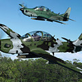 USAF EMB 314 Super Tucano Digital Art by Custom Aviation Art USAF EMB 314 Super Tucano Digital Art by Custom Aviation Art