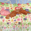 Valentine Cats by Karen Zuk Rosenblatt