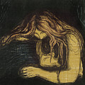 Vampire, 1895 to 1902 by Edvard Munch Vampire, 1895 to 1902 by Edvard Munch