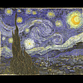 Van Goh Starry Night Digital Art by Flippin Sweet Gear Van Goh Starry Night Digital Art by Flippin Sweet Gear
