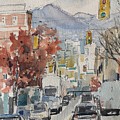 Vancouver Painting by Sheila Romard Vancouver Painting by Sheila Romard