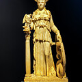 Varvakeion Athena Statue, 200-250 AD, National Archaeological Museum, Athens, Greece by Unbounded Art