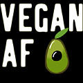 Vegan AF Digital Art by Flippin Sweet Gear Vegan AF Digital Art by Flippin Sweet Gear