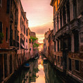 Venice Canal Italy Painting by Tony Rubino Venice Canal Italy Painting by Tony Rubino
