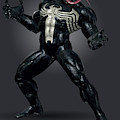 Venom - Marvel Digital Art by Samuel Whitton Venom - Marvel Digital Art by Samuel Whitton