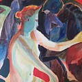 Venus in the Mirror Painting by Enrico Garff Venus in the Mirror Painting by Enrico Garff