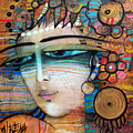Veronique Painting by Albena Vatcheva Veronique Painting by Albena Vatcheva