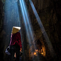 Vietnamese at Marble Mountain Photograph by Arj Munoz Vietnamese at Marble Mountain Photograph by Arj Munoz