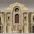 Villa Tramontana Drawing by Kurt Wenner Villa Tramontana Drawing by Kurt Wenner
