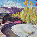 Village Bridge, 2018 Painting by PJ Kirk Village Bridge, 2018 Painting by PJ Kirk