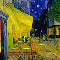 Cafe Terrace at Night Painting by Vincent Van Gogh Cafe Terrace at Night Painting by Vincent Van Gogh