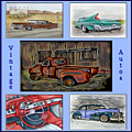 Vintage Auto Poster Digital Art by Ronald Mills Vintage Auto Poster Digital Art by Ronald Mills