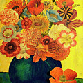 Vintage Bouquet #1 Mixed Media by Lorena Cassady Vintage Bouquet #1 Mixed Media by Lorena Cassady