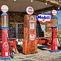 Vintage gas pumps - Route 66, Arizona by Tatiana Travelways