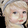 Vintage Golden Girl Mixed Media by Kelly Mills Vintage Golden Girl Mixed Media by Kelly Mills