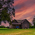 Vintage Homestead at Sunset Photograph by DB Hayes Vintage Homestead at Sunset Photograph by DB Hayes