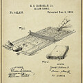 Vintage Parlor Tennis Game 1890 Patent by Dale Kincaid