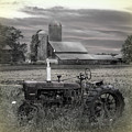 Vintage Tractor at the Country Farm Photograph by Debra and Dave Vanderlaan Vintage Tractor at the Country Farm Photograph by Debra and Dave Vanderlaan