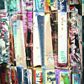 Vintage Videos Abstract Digital Art by Phil Perkins Vintage Videos Abstract Digital Art by Phil Perkins