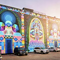 Visionary Reality Threshold mural by Alexey Stiop