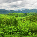 Vivid Dramatic Smoky Mountain Landscape by Dan Sproul
