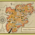Vsevolode Nicouline - Giovanni de Agostini - Venezia Tridentina - 1943 by Vintage Map