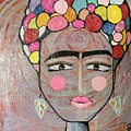 W142 Frida Spirit by KUNST MIT HERZ Art with heart