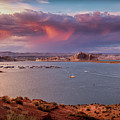 Wahweap Bay Sunset Photograph by Bradley Morris Wahweap Bay Sunset Photograph by Bradley Morris