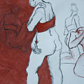 Walking Away Mixed Media by PJ Kirk Walking Away Mixed Media by PJ Kirk