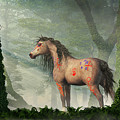 War Horse in a Misty Forest Digital Art by Daniel Eskridge War Horse in a Misty Forest Digital Art by Daniel Eskridge