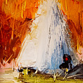 Warm Tepee by Diane Whitehead