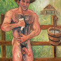 Wash Bucket by Daniel W Green