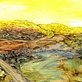 Washout Painting by Angela Marinari Washout Painting by Angela Marinari