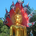Wat Burapa Buddha Image on Naga Throne DTHU1398 Photograph by Gerry Gantt Wat Burapa Buddha Image on Naga Throne DTHU1398 Photograph by Gerry Gantt