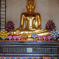 Wat Saket Phra Wihan Buddha Image DTHB0823 by Gerry Gantt