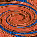 Water Creates Lava Whirlpool Digital Art by Ronald Mills Water Creates Lava Whirlpool Digital Art by Ronald Mills