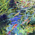 Water Garden-pastel colors Painting by Hailey E Herrera Water Garden-pastel colors Painting by Hailey E Herrera