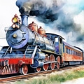 Watercolor Travel - GIA2401-0412-WAT by Jordi Carrio Jamila