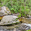 Waterfall Panoramic Photograph by WAZgriffin Digital Waterfall Panoramic Photograph by WAZgriffin Digital