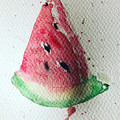 Watermelon Waterings Painting by Nina Jatania Watermelon Waterings Painting by Nina Jatania