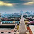 Watertower Skyline V2 DJI_0690 Photograph by Michael Thomas Watertower Skyline V2 DJI_0690 Photograph by Michael Thomas
