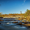 Watson Mill Covered Bridge Photograph by DB Hayes Watson Mill Covered Bridge Photograph by DB Hayes