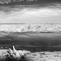 Waves and Shells III Black and White Photograph by Debra and Dave Vanderlaan Waves and Shells III Black and White Photograph by Debra and Dave Vanderlaan