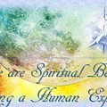 We Are Spiritual Beings Mixed Media by Nancy Ayanna Wyatt We Are Spiritual Beings Mixed Media by Nancy Ayanna Wyatt